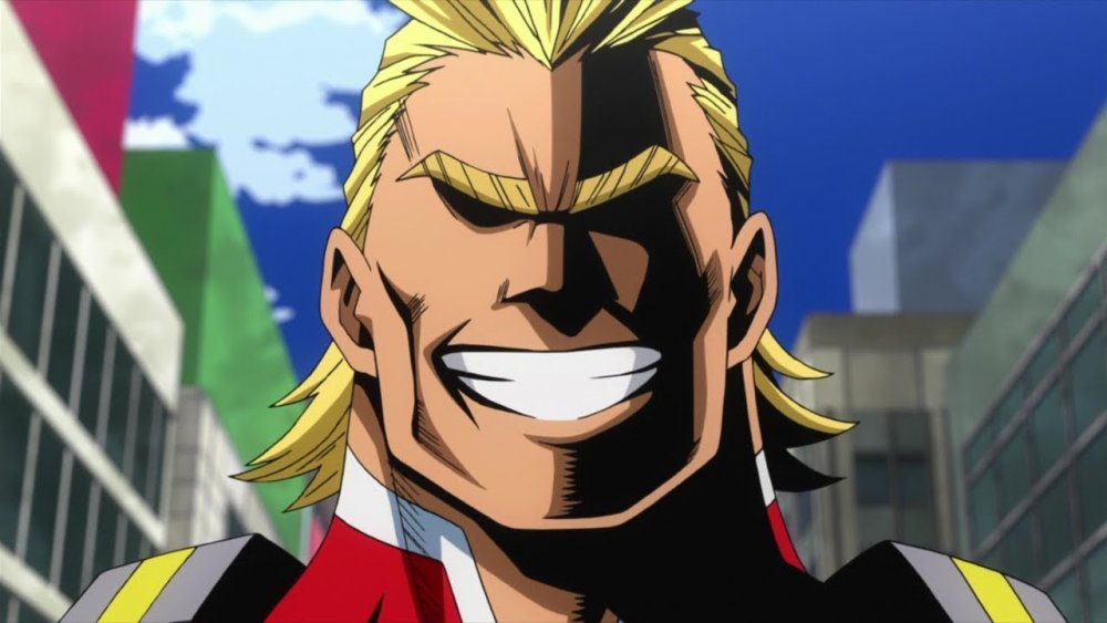 How tall is all might
