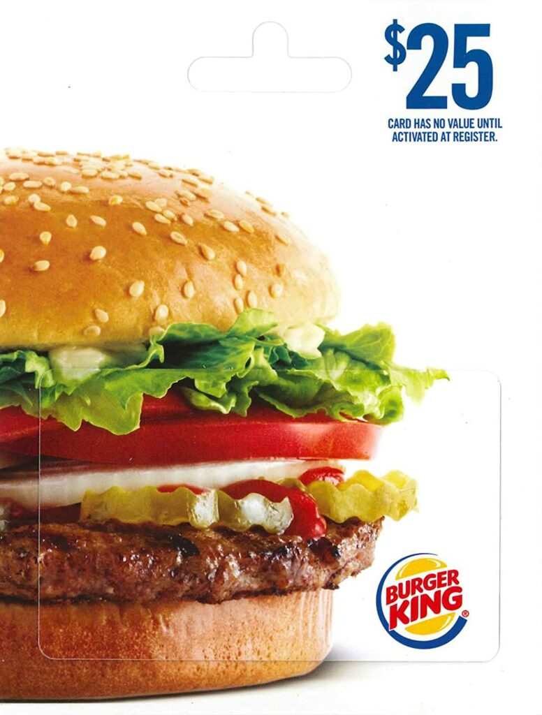 Burger King Gift Cards