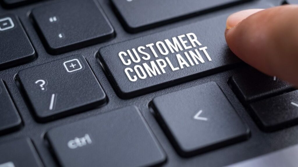 customers complaints