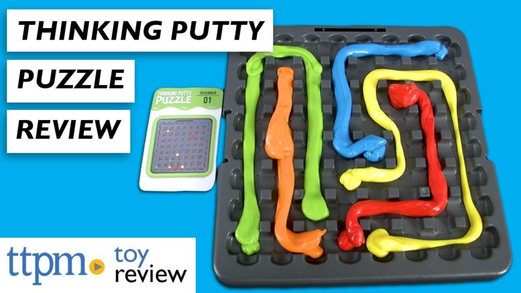 THINKFUN AND CRAZY AARON'S THINKING PUTTY PUZZLE