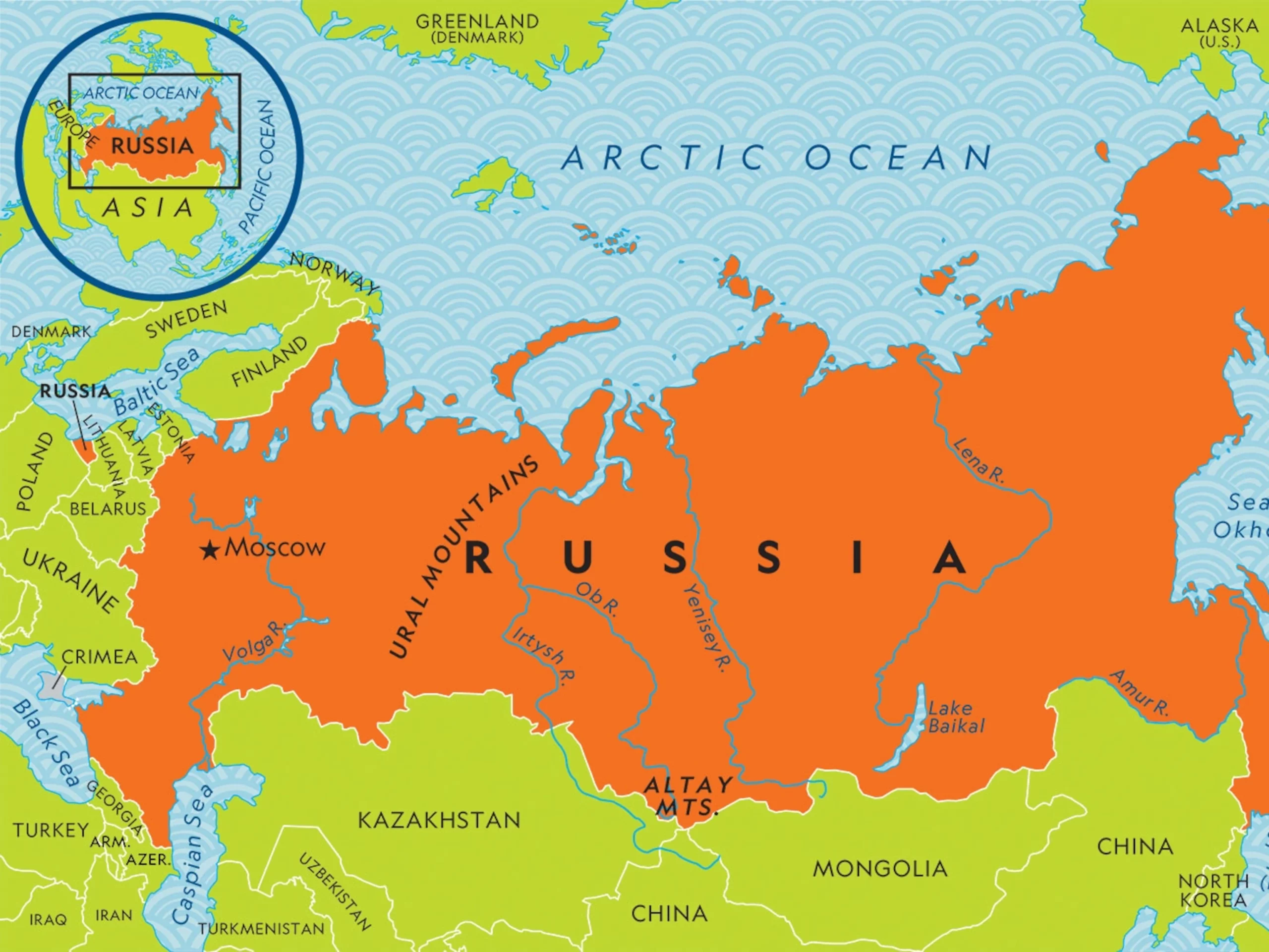 Is Russia Larger Than The United States?