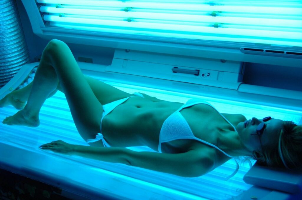 Solar Storm 32S Residential Tanning Bed With Face Tanning – 110V