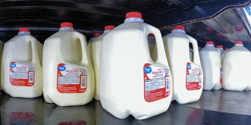 gallon of milk weight