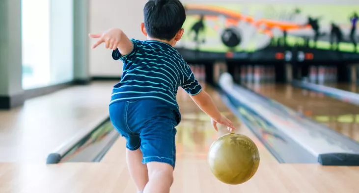 What is the Average Bowling Score for Kids?