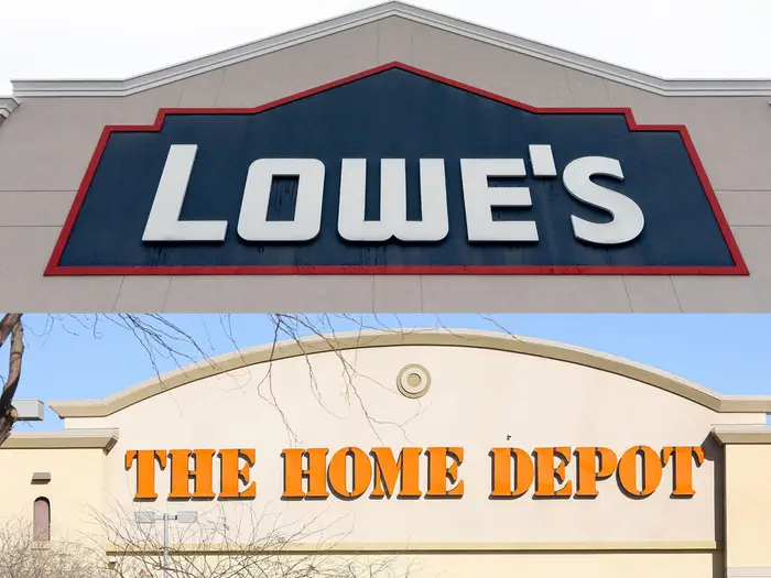 Are Lowes and Home Depot Related?