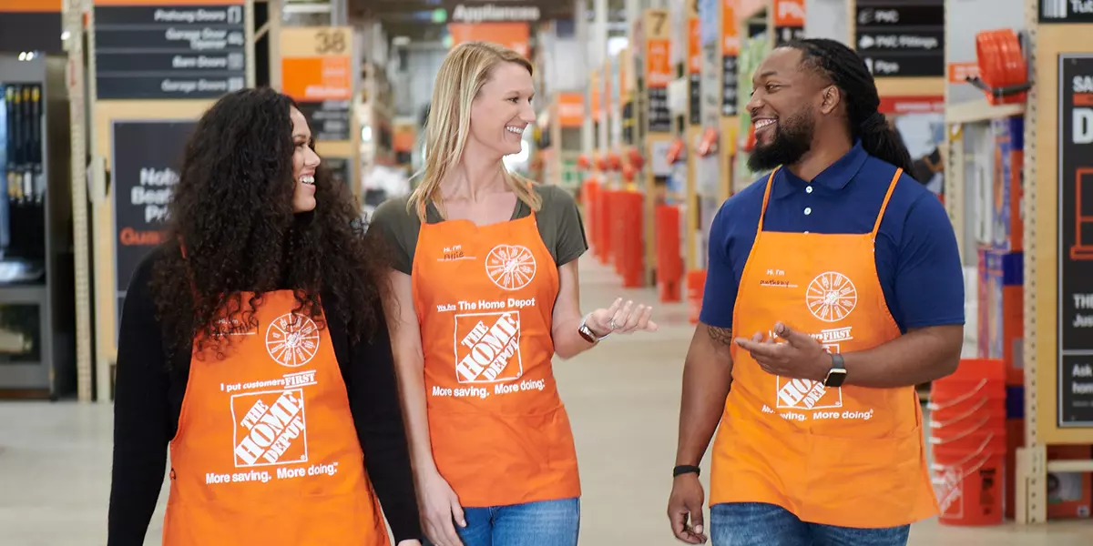 How do Home Depot employees get paid?