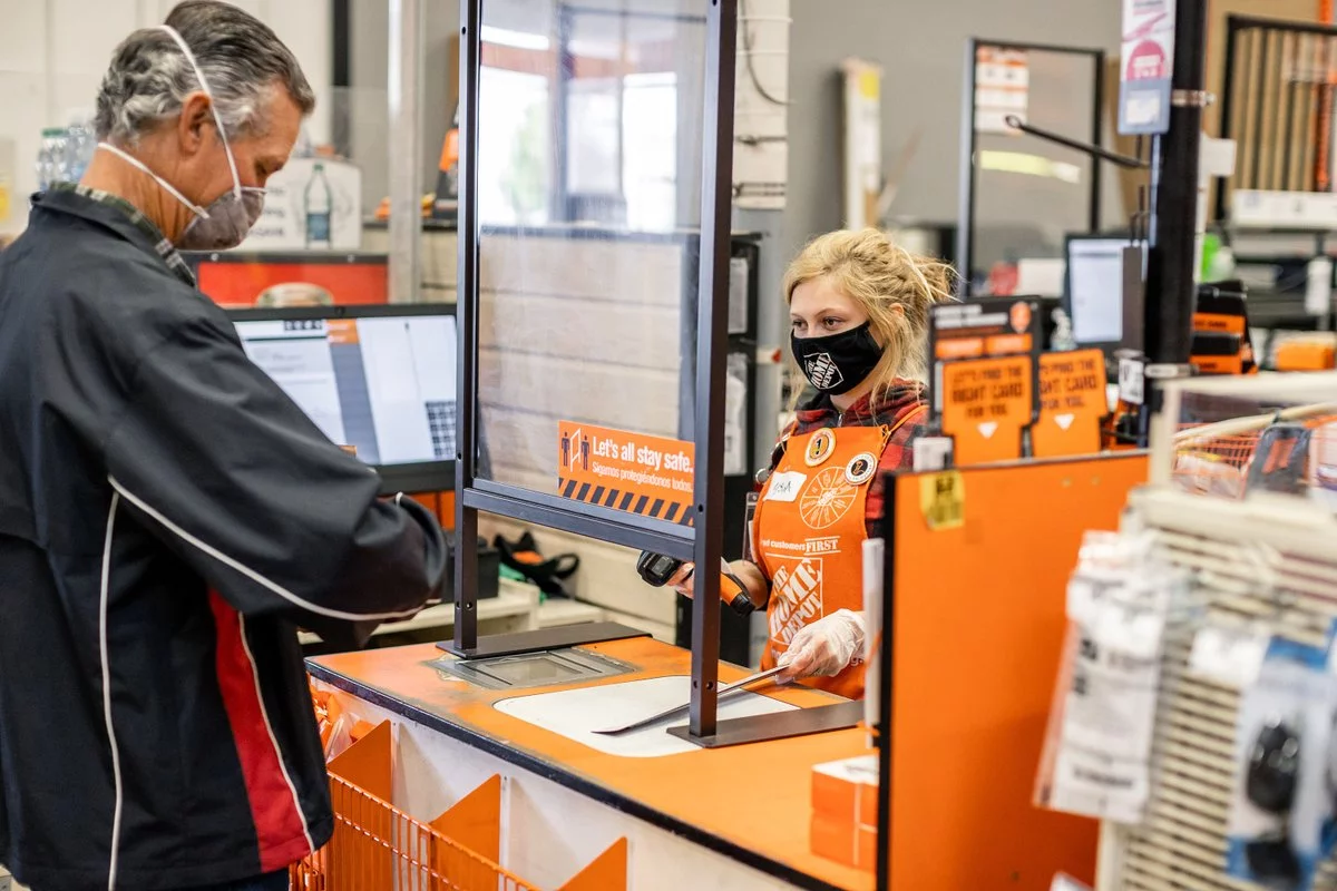 What is Home Depot's lowest salary?