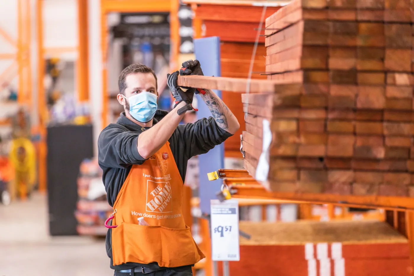 How fast can you get promoted at Home Depot?