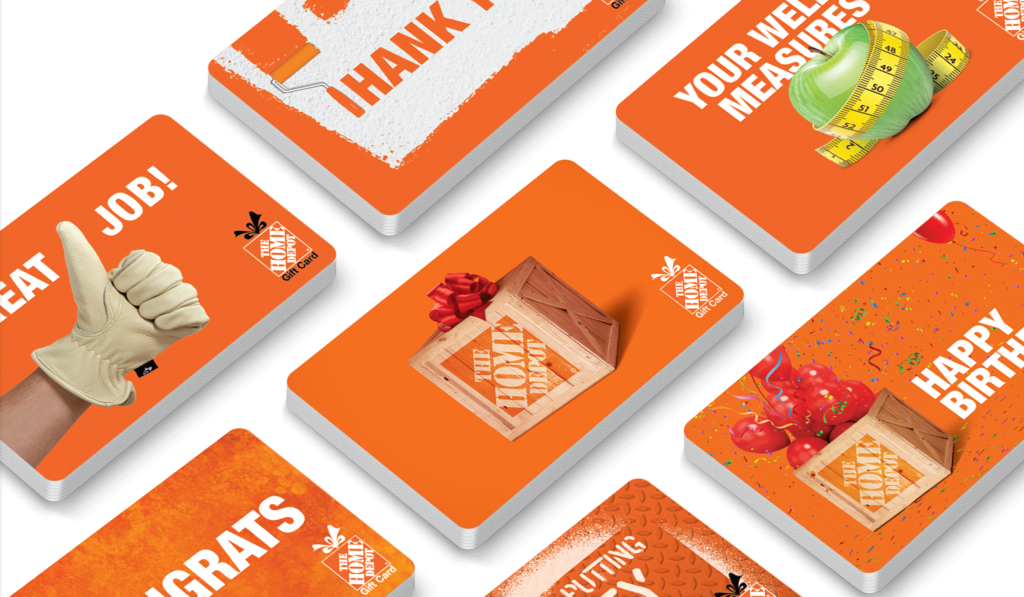 Gift Card Presenters for The Home Depot by Andy Reynolds on Dribbble