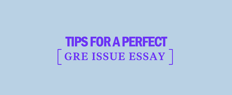 perfect gre essay examples