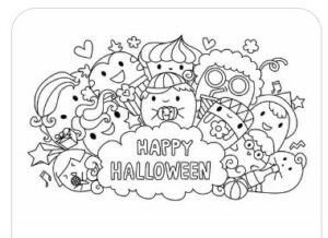 Jogo de tabuleiro preto e branco de halloween para crianças com casa  mal-assombrada e lindas crianças kawaii jogo de tabuleiro para festa de  outono com bruxa fantasma atividade para imprimir ou colorir